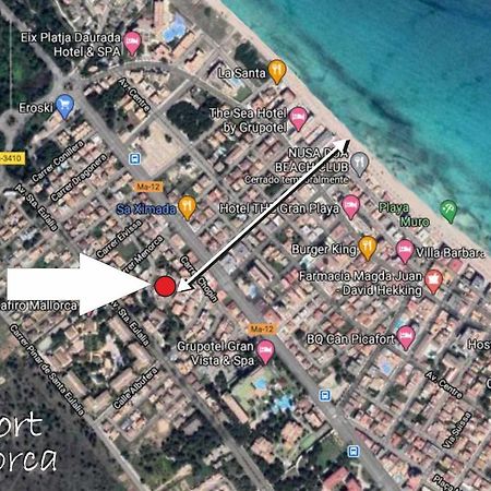 Villa Beach Palmitos Can Picafort  Esterno foto